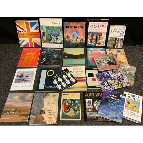 223 - Books - Modern Art - Picasso, Pollock, Denis Bowen, Ben McLaughlin, John Wells, Cubism and Abstract ... 