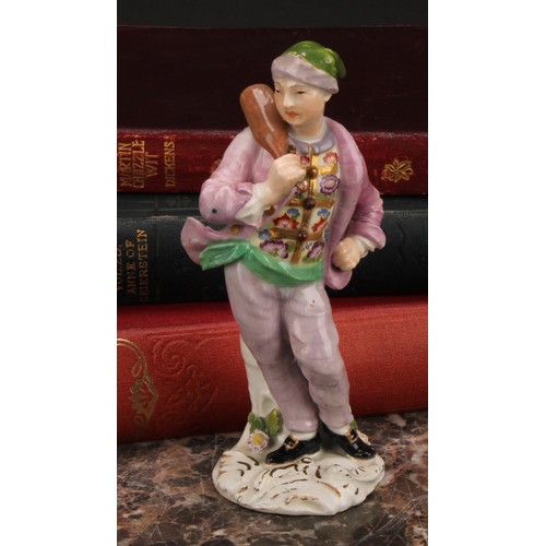 297 - An 18th century Meissen figure, The Baker, from the 'Cris de Paris', modelled by Johann Joachim Känd... 