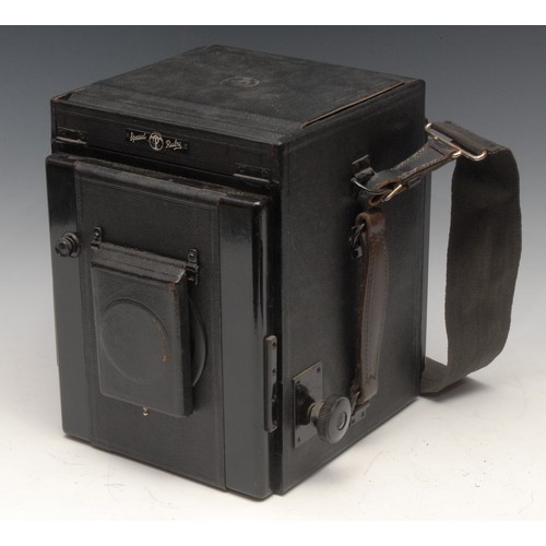 1241 - Photography - A Thornton-Pickard Special Ruby Reflex single lens reflex plate camera, Cooke Anastigm... 