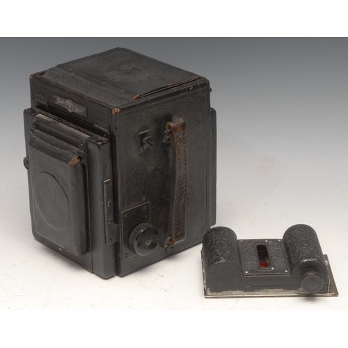 1240 - Photography - A Thornton-Pickard Junior Special Ruby Reflex single lens reflex plate camera, Cooke A... 