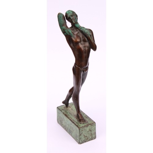 2152 - Tom Merrifield (1932-2021), a bronze figure, Troilus, numbered 3/75, 14cm high