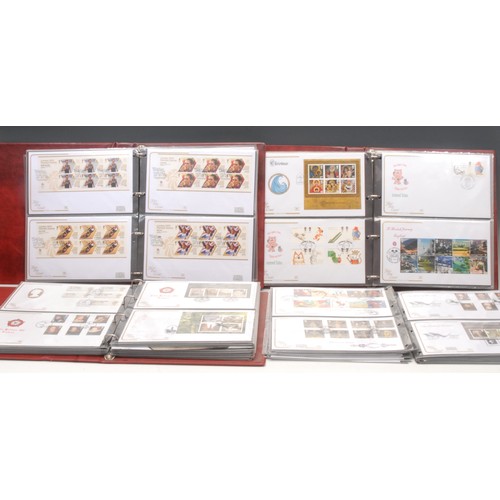 1225 - Stamps - QEII FDC collection in three binders and loose, all appear to be 'Cotswold' covers, includi... 