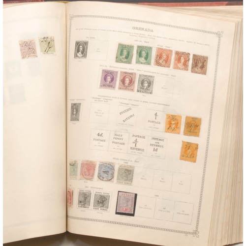 1236 - Stamps - The Ideal postage stamp album, third edition, in very good condition, c.1910, approx 7000 A... 