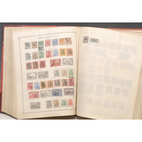 1236 - Stamps - The Ideal postage stamp album, third edition, in very good condition, c.1910, approx 7000 A... 