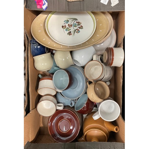 A quantity of Denby tableware, various pattern, including Arabesque ...