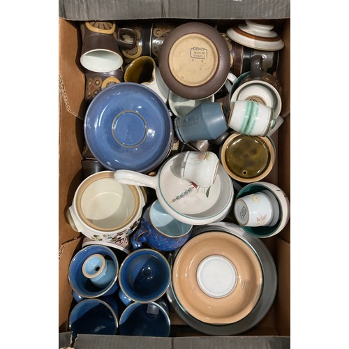 A quantity of Denby tableware, various pattern, including Arabesque ...