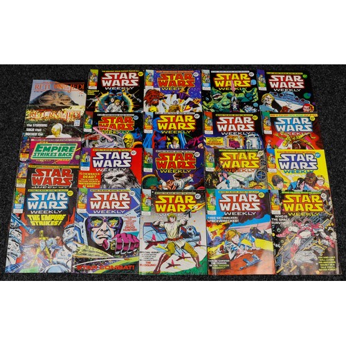 7134 - Comics, Sci-Fi Interest, Marvel Comics Group Star Wars Weekly, comprising #1 with free gift included... 