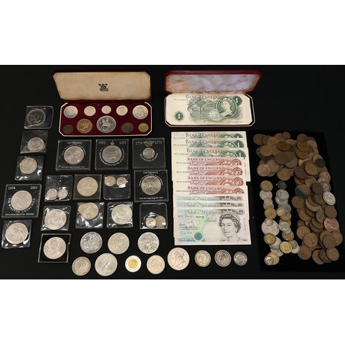 254 - Coins and Bank notes - J S Forde, 10 shilling notes (4), DOIN 848425//27/28/  C85N 634270;  Jo Page ... 