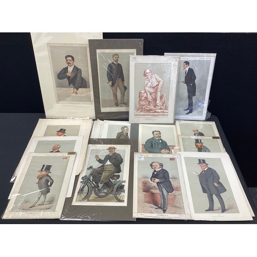 230 - Pictures & Prints  - Vanity Fair & other book plate prints inc Men of the Day, Spy, Nibs and others ... 