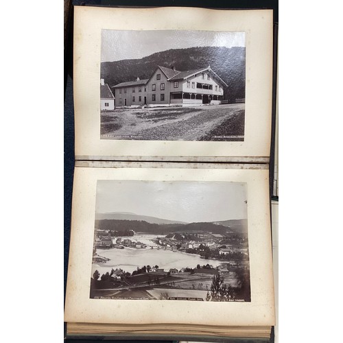 250A - Photography & Travel - a 19th century grand tour photograph album, mostly Europe and England views i... 