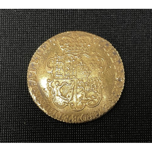 363 - A George III (1760-1820), gold Guinea, 1771, third laureate head right, legend GEORGIVS. III. DEI. G... 