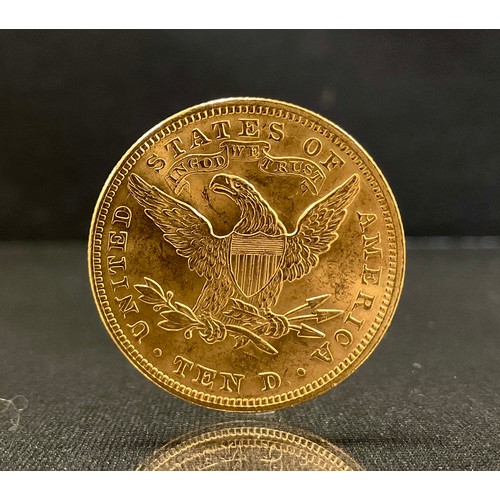 365 - A United States of America gold Liberty head 