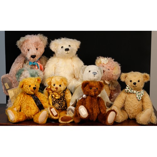 7148 - A collection of Dean's Rag Book Co. Ltd. teddy bears, comprising Sugar Candy, 38cm high, Limited Edi... 