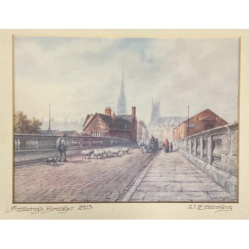 509 - Pictures & Prints - a collection of Derby and local area interest prints, including The Grand Royal ... 