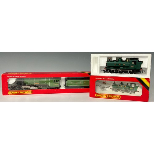 431 - Toys & Juvenalia, Trains, OO Gauge - a Hornby Railways R.041 GWR loco pannier tank, boxed and a Horn... 