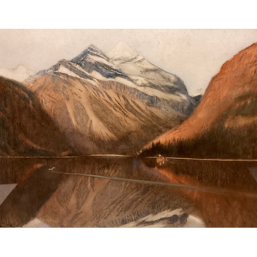 315 - Hal Hurst (British / American 1865 - 1938), by and after, ‘Majesty and Solitude’, North American Lak... 