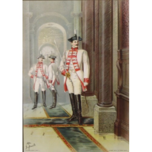 444 - Interior Decoration - furnishing prints, the Duke of Edinburgh in Australia; HMS Galatea, entering b... 