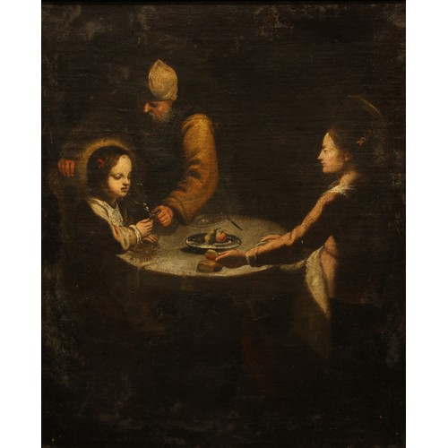 480 - After the Old Master School (19th century)
Figures at a Table,
oil on canvas, 89cm x 73cm