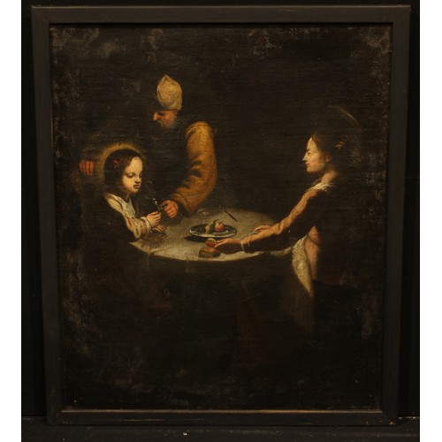 480 - After the Old Master School (19th century)
Figures at a Table,
oil on canvas, 89cm x 73cm