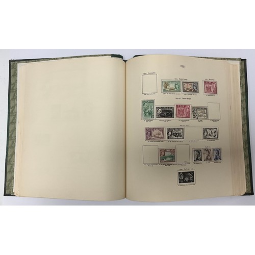 520 - Stamps - New Age British Commonwealth stamp album, QEII 1952 - 1958 lots of sets and part sets, nice... 