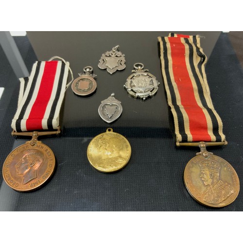 274 - A Special Constabulary for Faithful service medal, Robert Armstrong, another Harold Maidens (boxed);... 