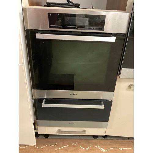 164 - Professional Kitchen Appliances and Equipment - A Miele Oven, model number H5681BP;  Miele food warm... 