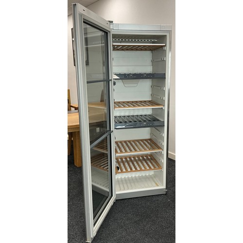 184 - A Miele large floor standing wine cooler or cellarette, model number KWT 4974SG ed.