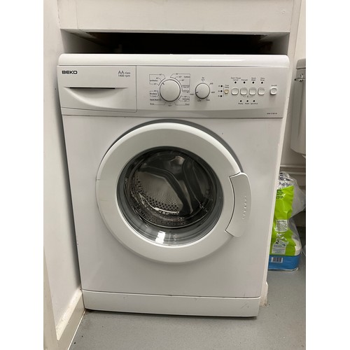 195 - A Beko washing machine, model WM 1540 W.