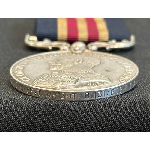 2012 - WW1 British Military Medal Group comprising of MM, 1914-15 Star, War Medal, Victory Medal and Silver... 