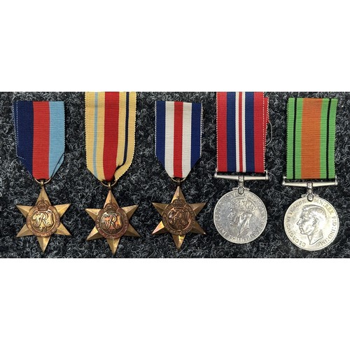 2020 - WW2 British Dunkirk & 5th Recce Corps Medal Group to 6091405 Pte Maurice Charles Niblett comprising ... 