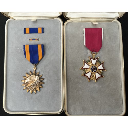 2026 - Collection of four United States Medals in presentation cases to include: Purple Heart complete with... 