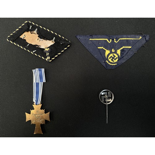 2032 - WW2 Third Reich Ehrenkreuz der Deutsche Mutter Dritte Stufe - Mother's Cross 3rd Class (Bronze) comp... 