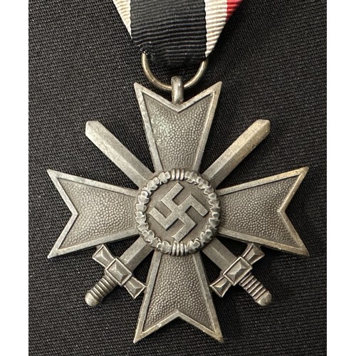 2033 - WW2 Third Reich Kriegsverdienstkreuz 2.Klasse mit Schwertern - War Merit Cross 2nd Class with Swords... 