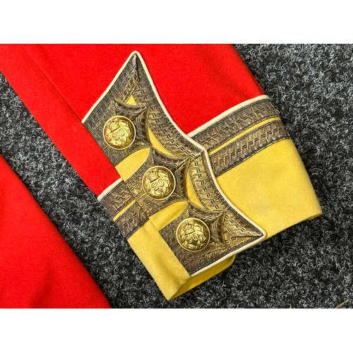 2058 - Victorian 20th of Foot Officers Tunic, all full Gilt Buttons present, Colonels Rank to collar. Singl... 