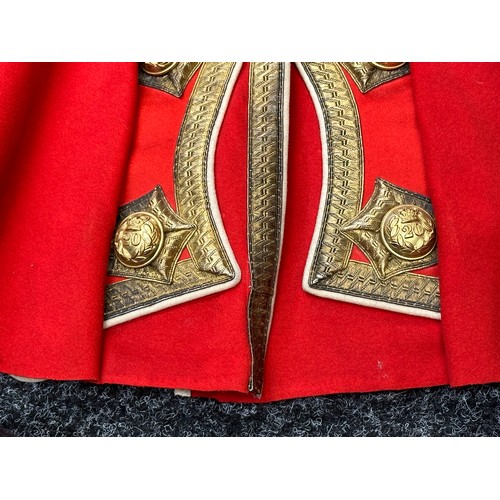 2058 - Victorian 20th of Foot Officers Tunic, all full Gilt Buttons present, Colonels Rank to collar. Singl... 