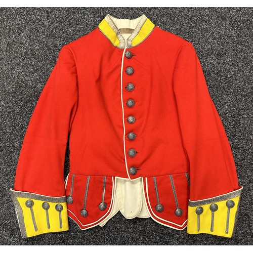 2059 - Edwardian Argyll & Sutherland Highlanders Volunteer Officers Doublet Jacket. No shoulder strap rank ... 