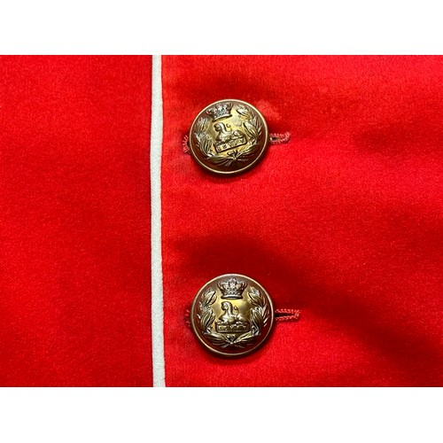 2060 - Victorian Lancashire Fusiliers Captains Tunic and Trousers. Medal loops to breast. Tunic Chest size ... 