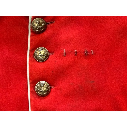 2060 - Victorian Lancashire Fusiliers Captains Tunic and Trousers. Medal loops to breast. Tunic Chest size ... 