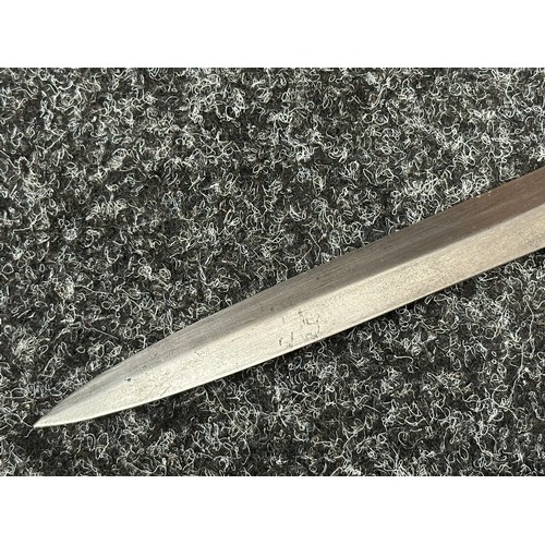 2062 - 1822 Pattern Royal Artillery Officers Sword with 815mm long fullered single edged etched blade with ... 