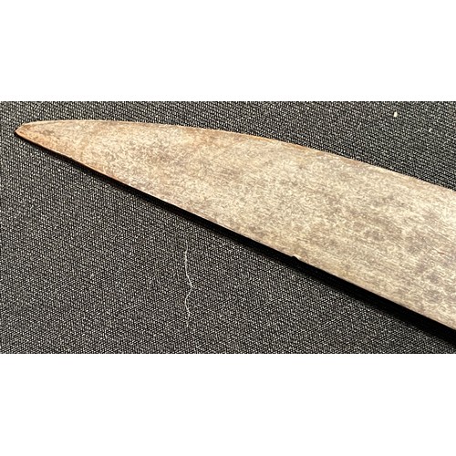 2065 - A 19th Century German sabre, curved fullered blade 86cm in length, maker marked 