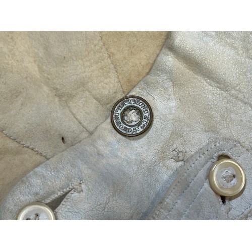 2070 - Victorian Buckskin Breeches. No makers marks other than on the buttons. Very small size approx. 24/2... 