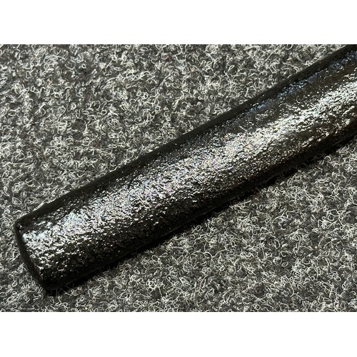 2091 - Japanese Tanto Sword with single edged blade 330mm in length. Visible straight Hamon line. Tang is s... 