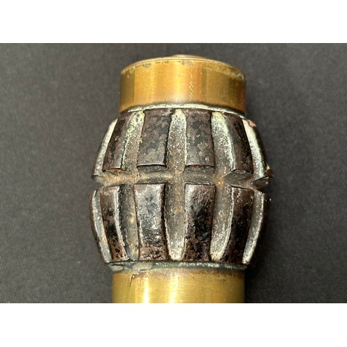 2102 - WW1 British Grenade No.2 Mark II. Maker marked 