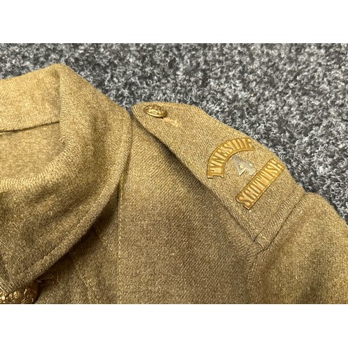 2104 - WW1 British 4th Tyneside Scottish Other Ranks Doublet Jacket with Lance Corporals Rank insignia with... 