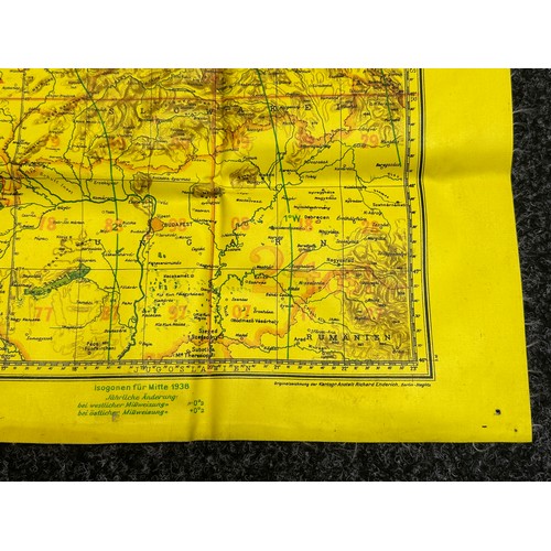 2139 - WW2 Third Reich Luftwaffe Navigationskarte L-Karte Nr.1 map of England and Germany. Size 735mm x 579... 