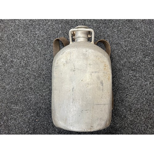 2140 - WW2 Third Reich Luftwaffe 18 Litre Trinkwasser Back Pack Water Cannister. Alloy construction maker m... 