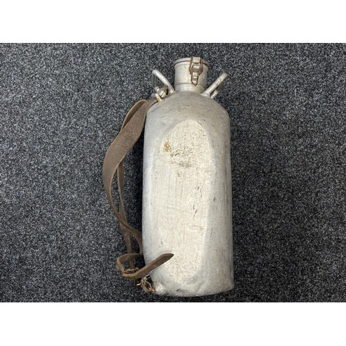 2140 - WW2 Third Reich Luftwaffe 18 Litre Trinkwasser Back Pack Water Cannister. Alloy construction maker m... 