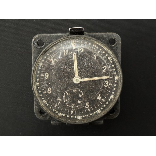 2144 - WW2 Third Reich Luftwaffe BoUK2 8 Day Cockpit Clock removed from a crashed ME109 in Kent in 1940 by ... 