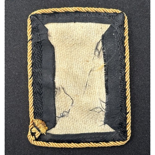 2164 - WW2 Third Reich cloth insignia: RAD cloth sports patch, HJ Sports award cloth patch with RZM label t... 