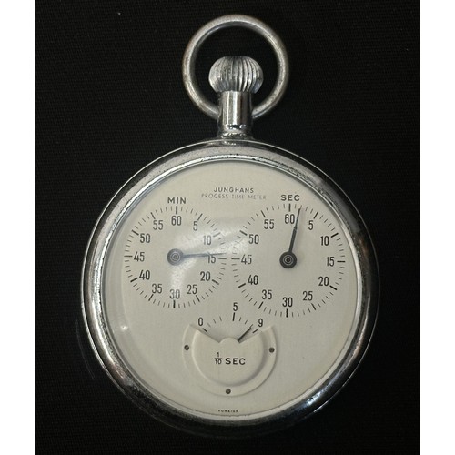 2168 - WW2 Third Reich Kriegsmarine Torpedo Timer Stopwatch maker marked to dial 